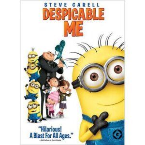 Despicable Me DVD PG Steve Carell Universal Studios Animated Comedy Family
